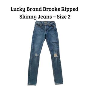 Lucky Brand Brooke Legging Jeans – Medium Wash – Size 2/26